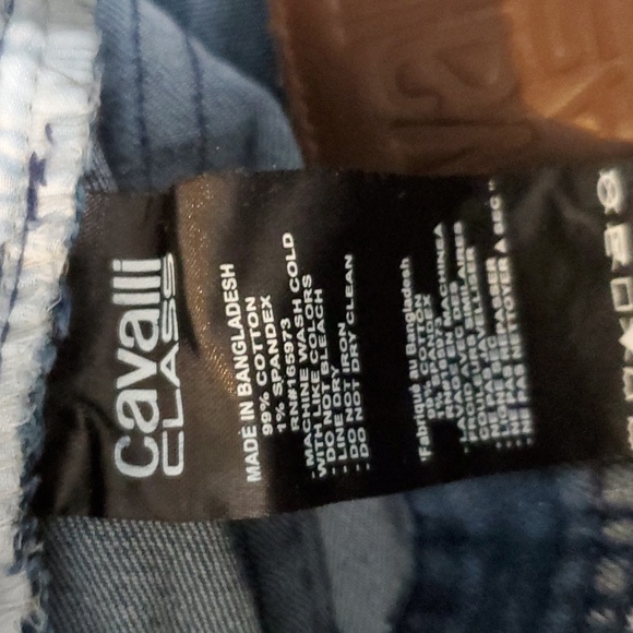 Mens CAVALLI CLASS jeans (sz 30) - Picture 13 of 13